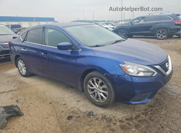 3N1AB7AP1GY335211 2016 NISSAN SENTRA Blue Առջևի աջ