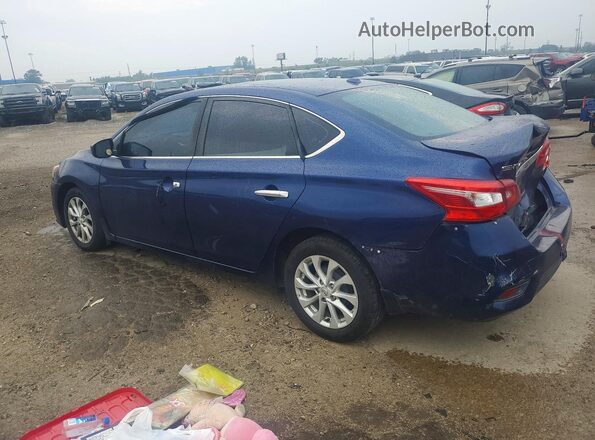 3N1AB7AP1GY335211 2016 NISSAN SENTRA Blue Հետևի ձախ
