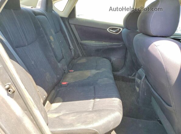 3N1AB7AP1HL661525 2017 NISSAN SENTRA Charcoal Rear seats view