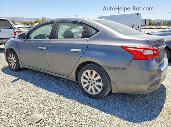 3N1AB7AP1HL661525 2017 NISSAN SENTRA Charcoal Rear left