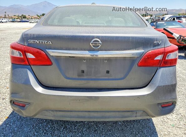 3N1AB7AP1HL661525 2017 NISSAN SENTRA Charcoal Rear view