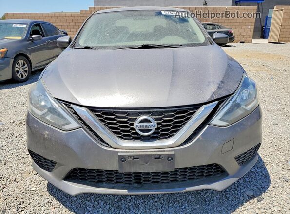 3N1AB7AP1HL661525 2017 NISSAN SENTRA Charcoal Front view