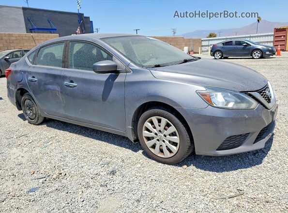 3N1AB7AP1HL661525 2017 NISSAN SENTRA Charcoal Front right