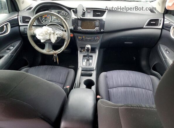 3N1AB7AP1HL671486 2017 NISSAN SENTRA White Առջևի վահանակի տեսք