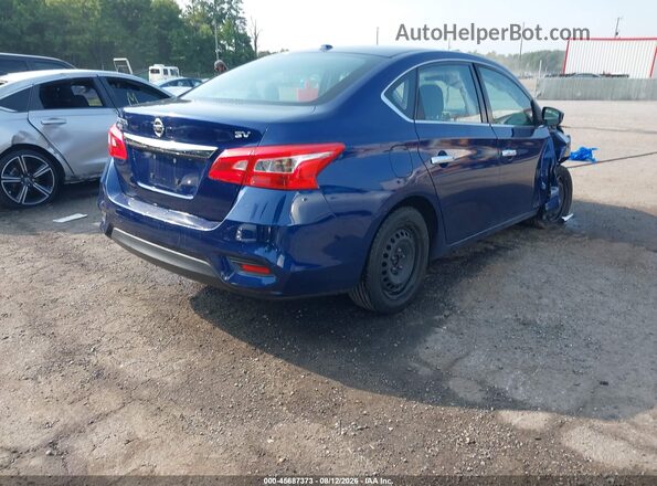 3N1AB7AP1HL678440 2017 NISSAN SENTRA Blue Trasero derecho