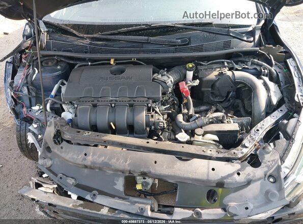 3N1AB7AP1HL678440 2017 NISSAN SENTRA Blue Vista trasera