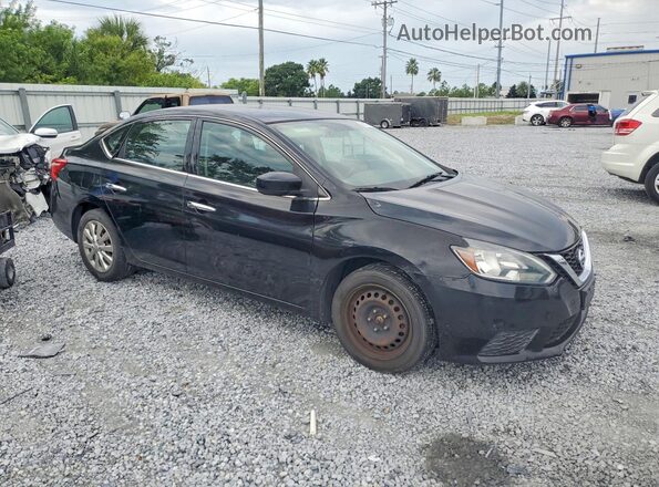 3N1AB7AP1HL685629 2017 NISSAN SENTRA Black Delantero derecho