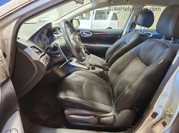 3N1AB7AP1HL706074 2017 NISSAN SENTRA Gray Vista interior delantera