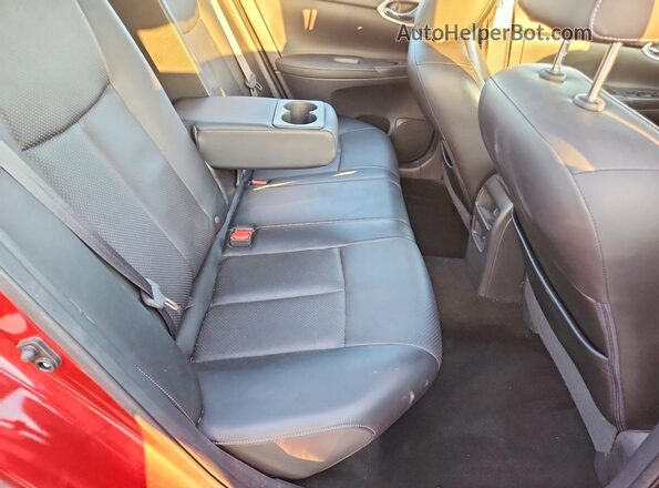 3N1AB7AP1HY229195 2017 NISSAN SENTRA Red Вид задніх сидінь