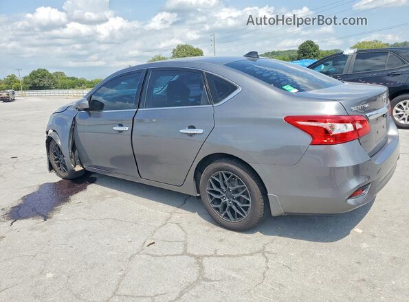 3N1AB7AP1HY232226 2017 NISSAN SENTRA Серый Задняя левая четверть