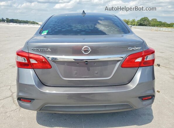 3N1AB7AP1HY232226 2017 NISSAN SENTRA Серый Вид сзади