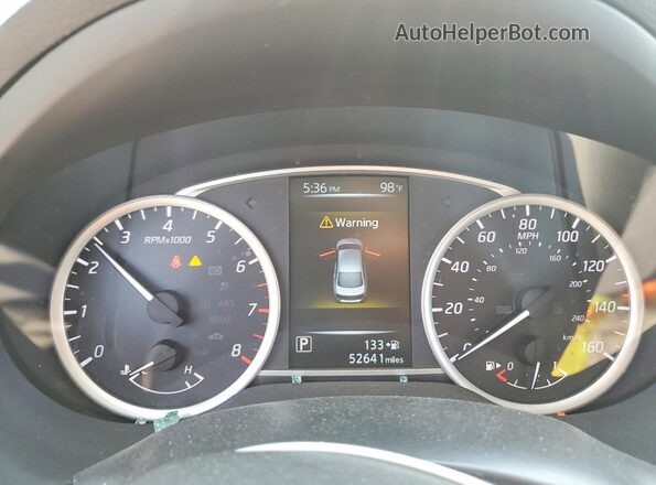 3N1AB7AP1HY253495 2017 NISSAN SENTRA Blue Widok zestawu wskaźników