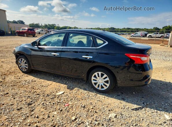 3N1AB7AP1HY265047 2017 NISSAN SENTRA Black Trasero izquierdo