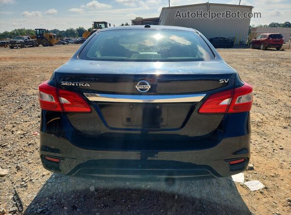 3N1AB7AP1HY265047 2017 NISSAN SENTRA Black Vista trasera