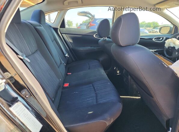 3N1AB7AP1HY265047 2017 NISSAN SENTRA Black Vista de los asientos traseros
