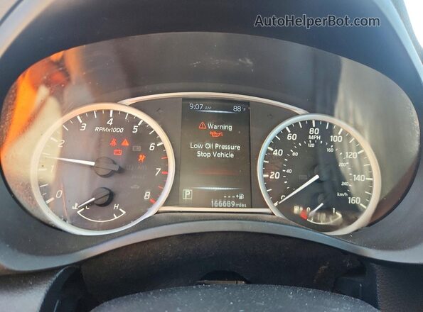 3N1AB7AP1HY265047 2017 NISSAN SENTRA Black Vista del cuadro de instrumentos