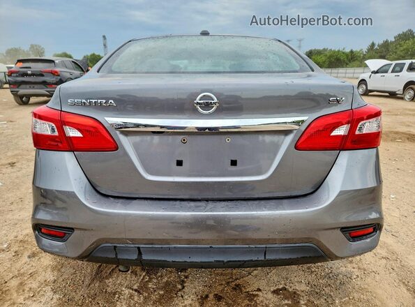 3N1AB7AP1HY280812 2017 NISSAN SENTRA Серый Вид сзади