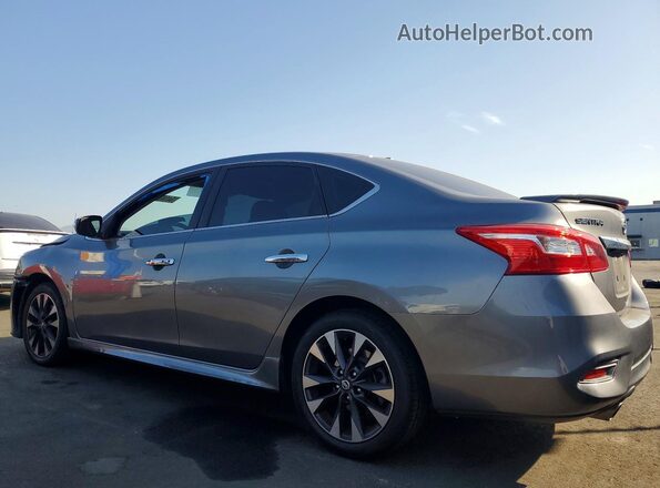 3N1AB7AP1HY308673 2017 NISSAN SENTRA Gray უკანა მარცხენა