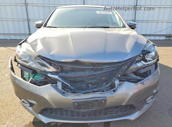 3N1AB7AP1HY308673 2017 NISSAN SENTRA Gray წინა ხედი