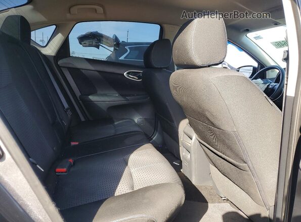 3N1AB7AP1HY308673 2017 NISSAN SENTRA Gray უკანა სავარძლების ხედი