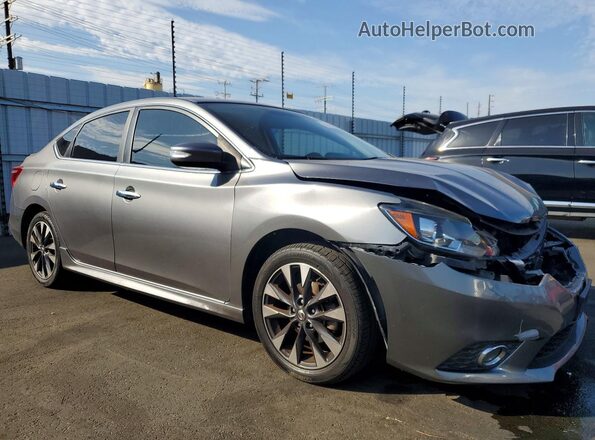 3N1AB7AP1HY308673 2017 NISSAN SENTRA Gray წინა მარჯვენა