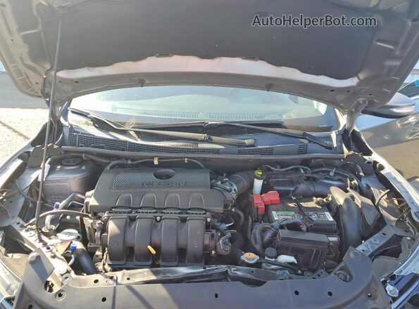 3N1AB7AP1HY308673 2017 NISSAN SENTRA Gray უკანა სალონის ხედი