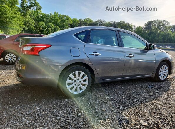 3N1AB7AP1HY322525 2017 NISSAN SENTRA Gray Rear right