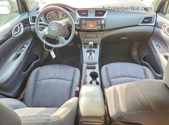 3N1AB7AP1HY322525 2017 NISSAN SENTRA Gray Dashboard view
