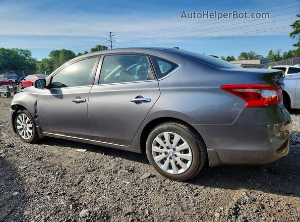 3N1AB7AP1HY322525 2017 NISSAN SENTRA Gray Rear left