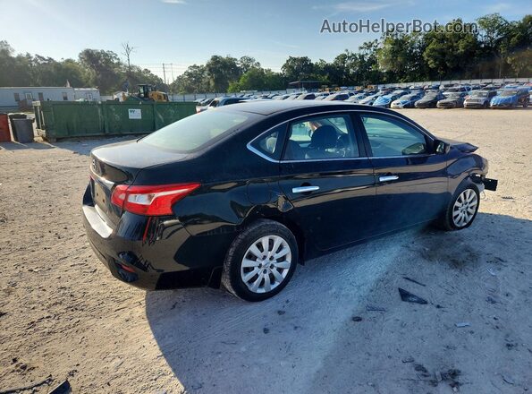3N1AB7AP1HY357937 2017 NISSAN SENTRA Black Tył prawy