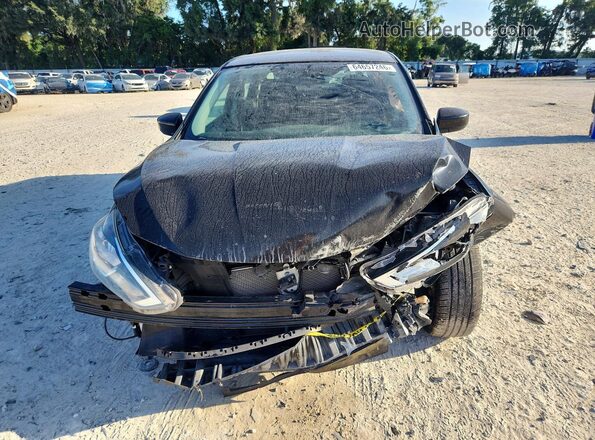 3N1AB7AP1HY357937 2017 NISSAN SENTRA Black Widok z przodu