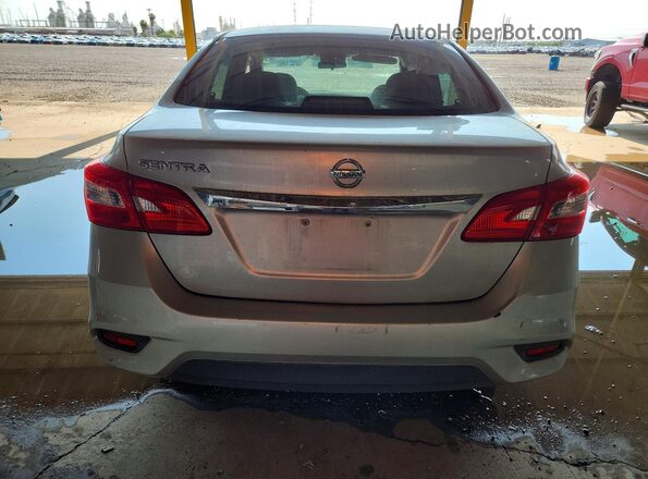 3N1AB7AP1HY390954 2017 NISSAN SENTRA Серебряный Вид сзади