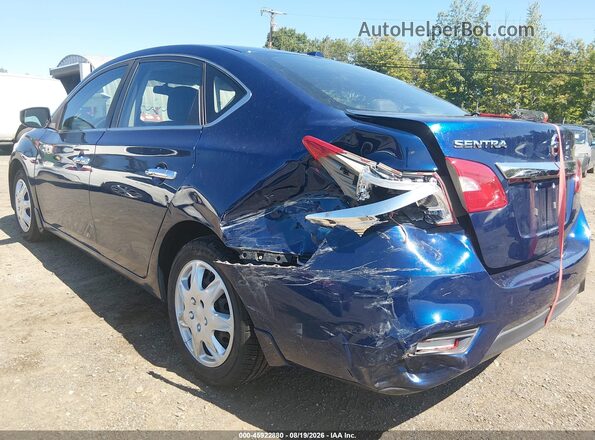 3N1AB7AP1HY397516 2017 NISSAN SENTRA Синий Вид спереди