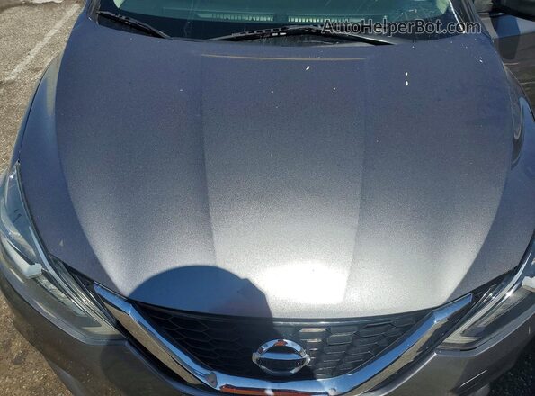 3N1AB7AP1HY398293 2017 NISSAN SENTRA Серый Вид задней части салона