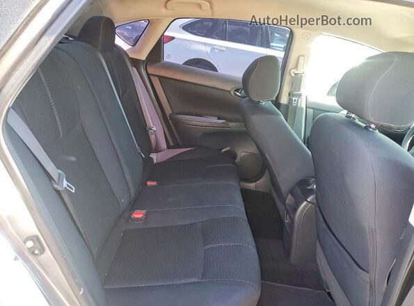 3N1AB7AP1HY398293 2017 NISSAN SENTRA Серый Вид задних сидений