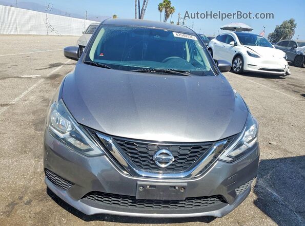 3N1AB7AP1HY398293 2017 NISSAN SENTRA Серый Вид спереди