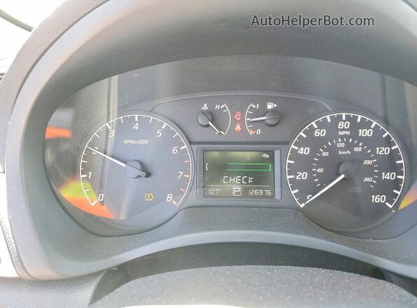 3N1AB7AP1HY398293 2017 NISSAN SENTRA Серый Вид щитка приборов