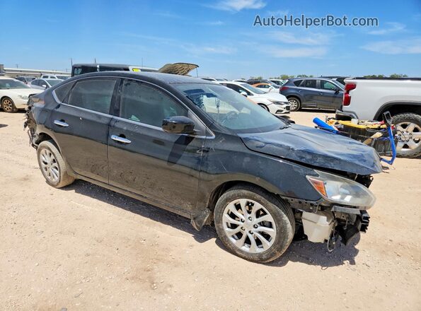 3N1AB7AP1JL624948 2018 NISSAN SENTRA Black Front right