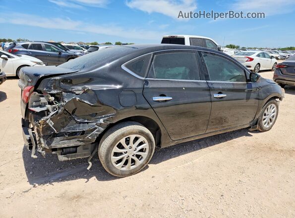 3N1AB7AP1JL624948 2018 NISSAN SENTRA Black Rear right