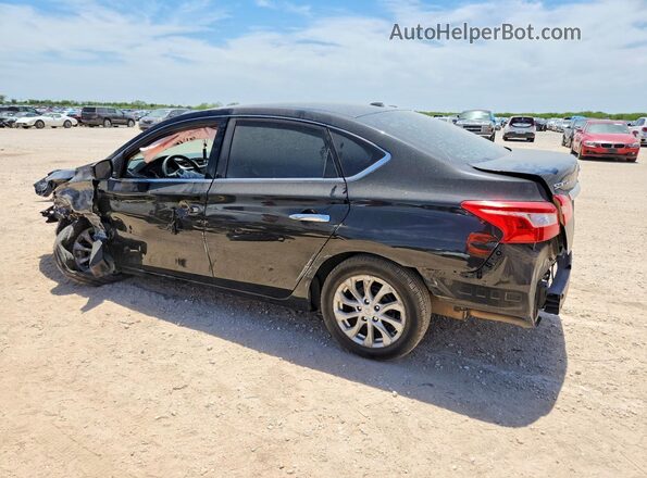 3N1AB7AP1JL624948 2018 NISSAN SENTRA Black Rear left