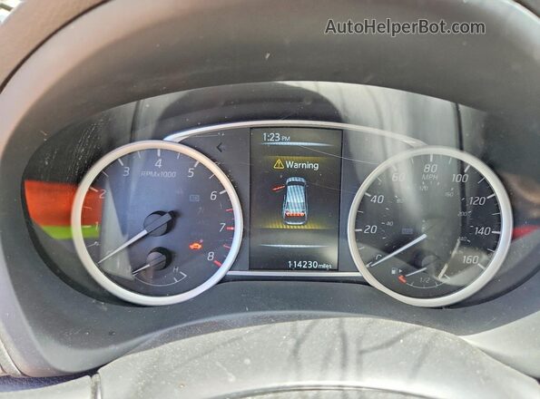 3N1AB7AP1JL624948 2018 NISSAN SENTRA Black Instrument cluster view