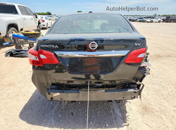 3N1AB7AP1JL624948 2018 NISSAN SENTRA Black Rear view
