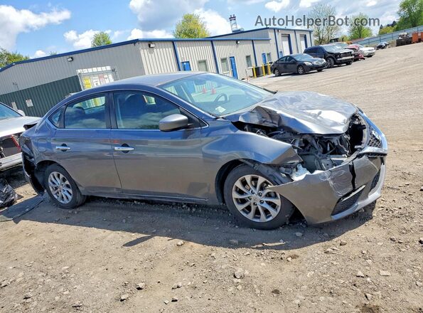 3N1AB7AP1JL641474 2018 NISSAN SENTRA Gray Առջևի աջ