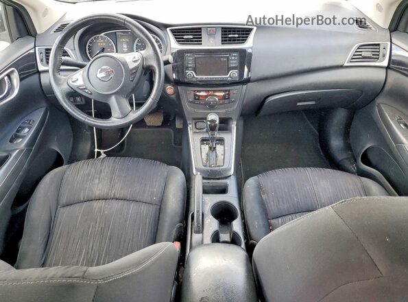 3N1AB7AP1JL641474 2018 NISSAN SENTRA Gray Առջևի վահանակի տեսք