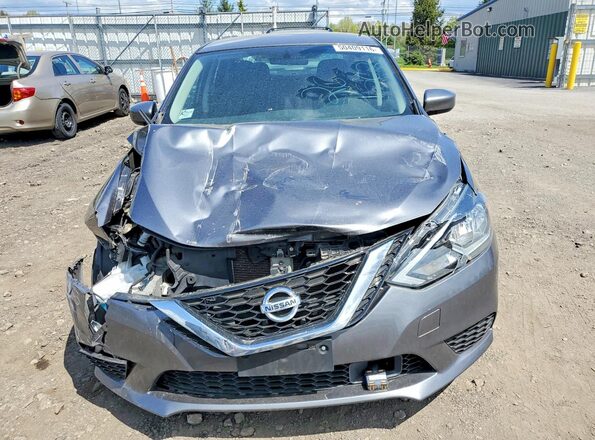 3N1AB7AP1JL641474 2018 NISSAN SENTRA Gray Դիմացի տեսք