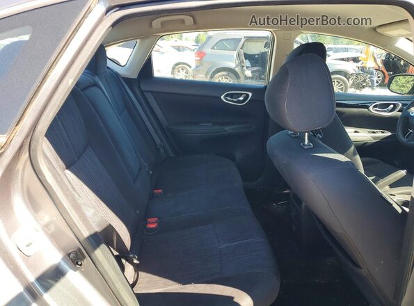 3N1AB7AP1JL656119 2018 NISSAN SENTRA Серый Вид задних сидений