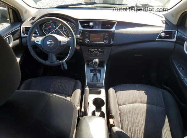 3N1AB7AP1JL656119 2018 NISSAN SENTRA Серый Вид панели приборов
