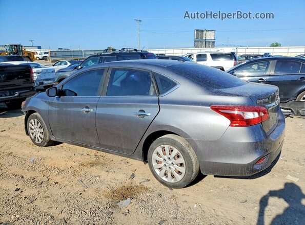 3N1AB7AP1JY260033 2018 NISSAN SENTRA Gray Trasero izquierdo