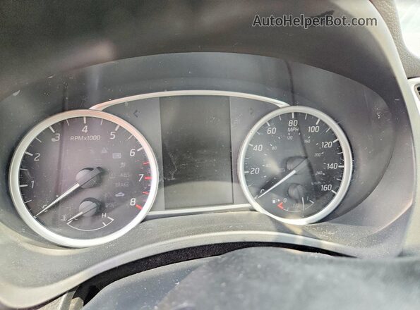 3N1AB7AP1JY261134 2018 NISSAN SENTRA Silver Widok zestawu wskaźników