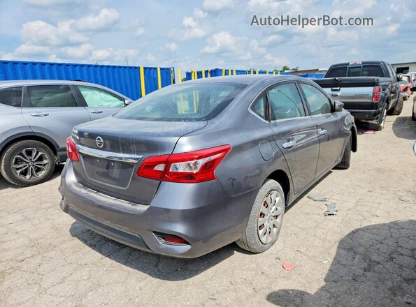 3N1AB7AP1JY261134 2018 NISSAN SENTRA Silver Tył prawy